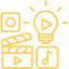 Content Creation & Strategy High-quality content creation, including engaging social media posts, blogs, videos, and graphics, designed to increase audience engagement and brand awareness.